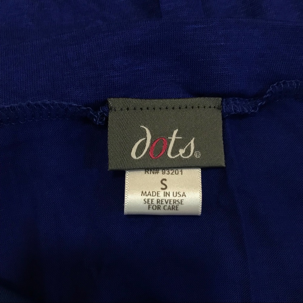 Royal Blue Sequin Tube Top - Picture 4 of 6